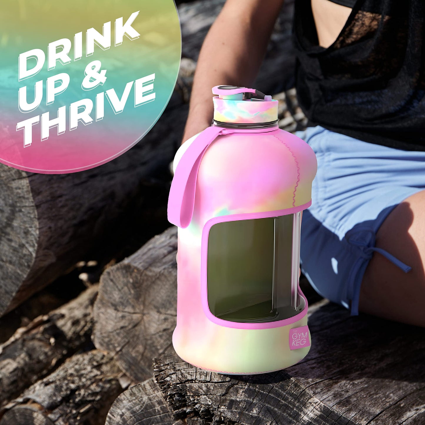 2.2-Liter Sports Hydration Container