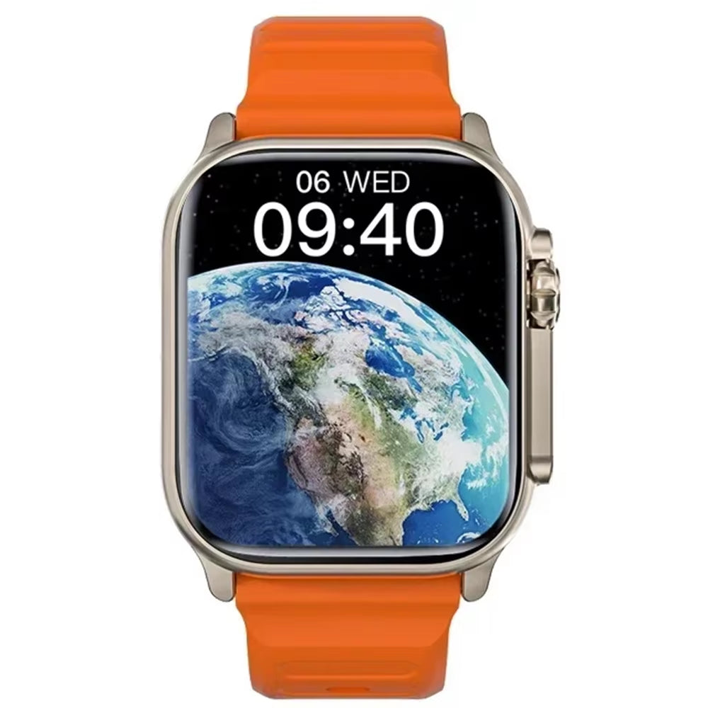 Bluetooth Smartwatch Featuring Heart Rate Monitoring and Message Notifications for Android and iOS - Unisex Design