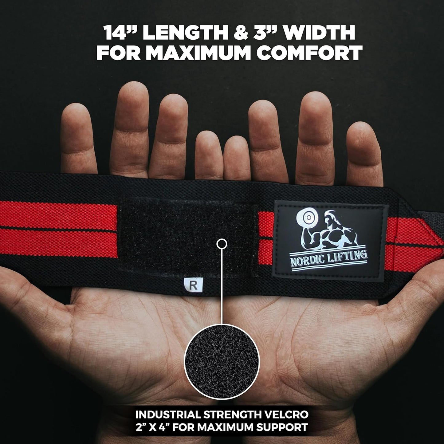 Wrist Wraps and Lifting Straps Bundle (2 Pairs) for Weightlifting, Cross Training, and Powerlifting - Injury Prevention Support for Men and Women