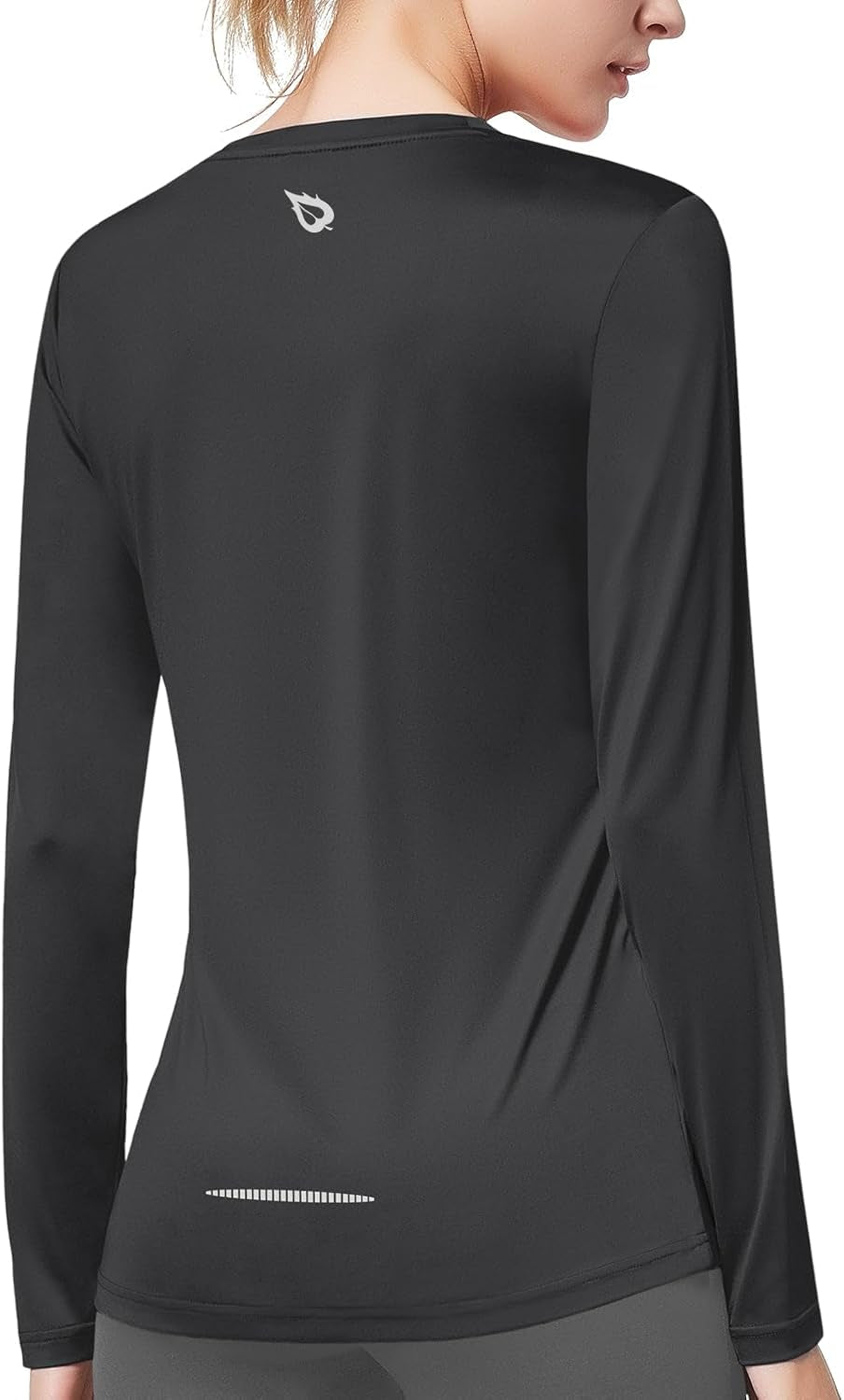 Women's Long Sleeve Athletic Performance Tops - Quick-Dry, Lightweight, Moisture-Wicking Running Shirts