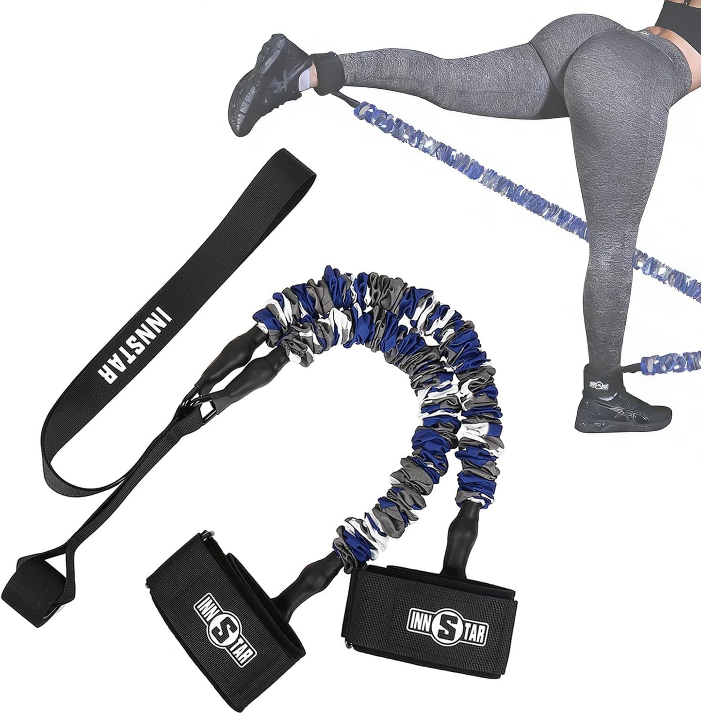 Professional Multi-Functional Resistance Bands Set for Strength Training, Push-Up Exercises, and Bench Press - Perfect for Gym, Home Workouts, and Travel