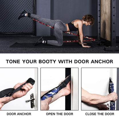 Professional Multi-Functional Resistance Bands Set for Strength Training, Push-Up Exercises, and Bench Press - Perfect for Gym, Home Workouts, and Travel