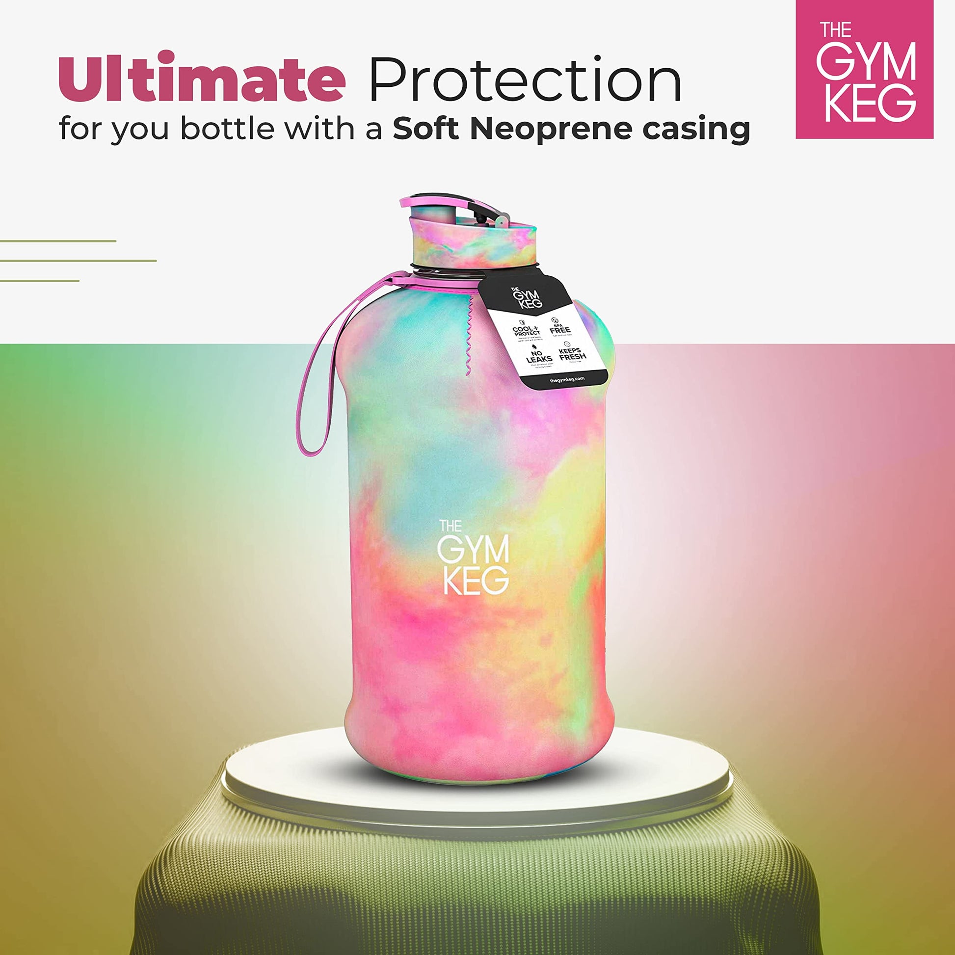 2.2-Liter Sports Hydration Container