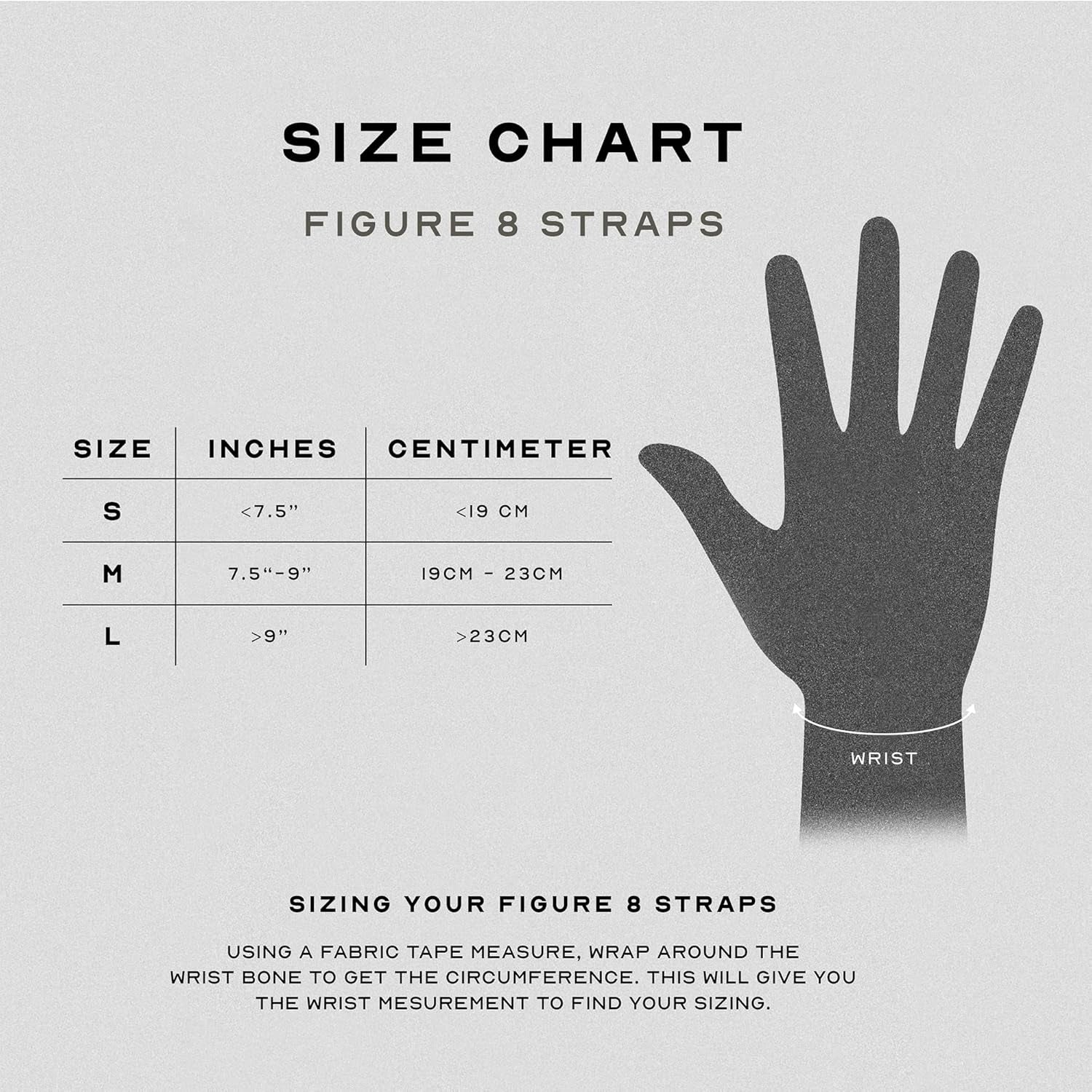 Figure 8 Lifting Straps for Deadlifts, Powerlifting, Strongman, and Cross Training - Heavy-Duty Weightlifting Wrist Straps for Men and Women