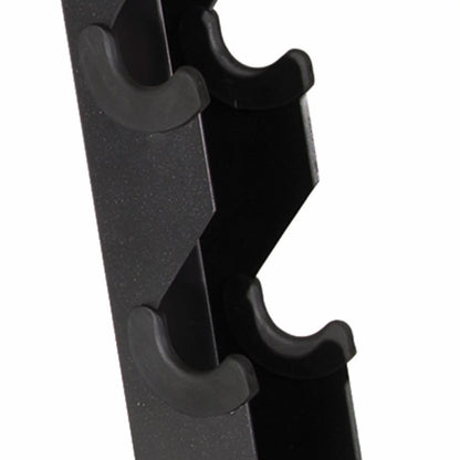 Frame-Style Dumbbell Rack - Black (Holds 5 Pairs)